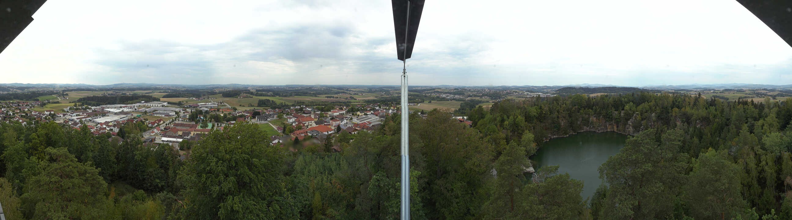 Archiv Foto Webcam Aussichtsturm am Steinbruch Büchlberg