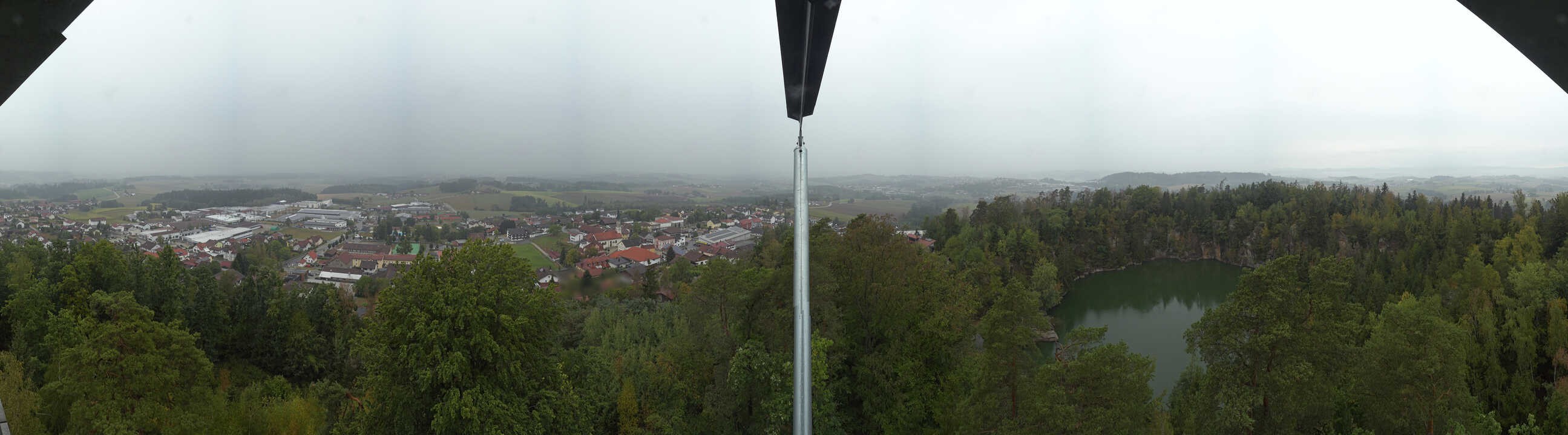 Archiv Foto Webcam Aussichtsturm am Steinbruch Büchlberg