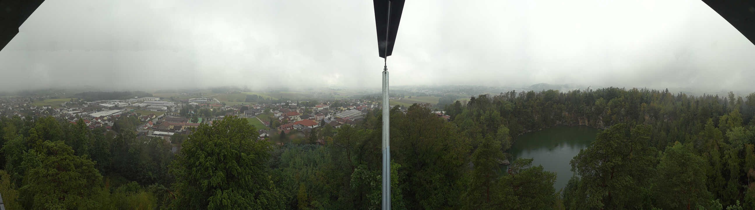 Archiv Foto Webcam Aussichtsturm am Steinbruch Büchlberg