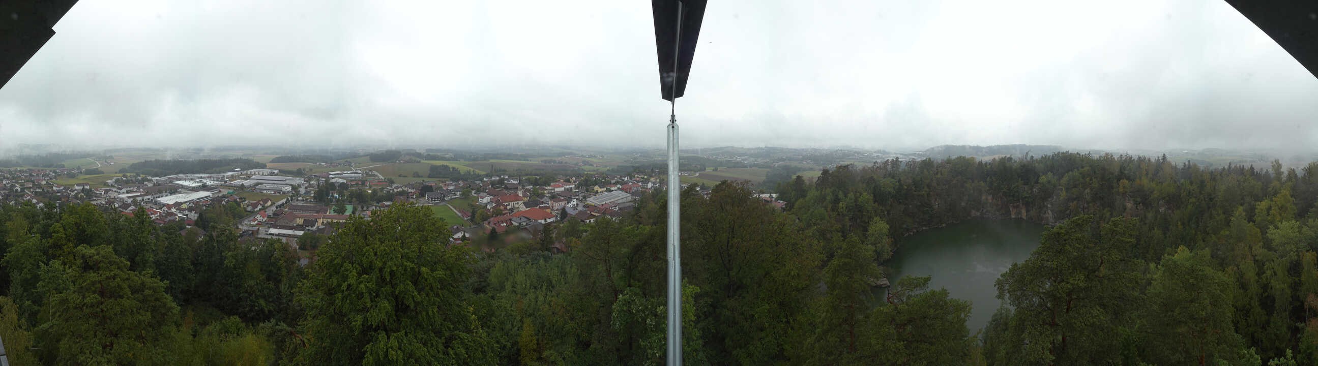 Archiv Foto Webcam Aussichtsturm am Steinbruch Büchlberg