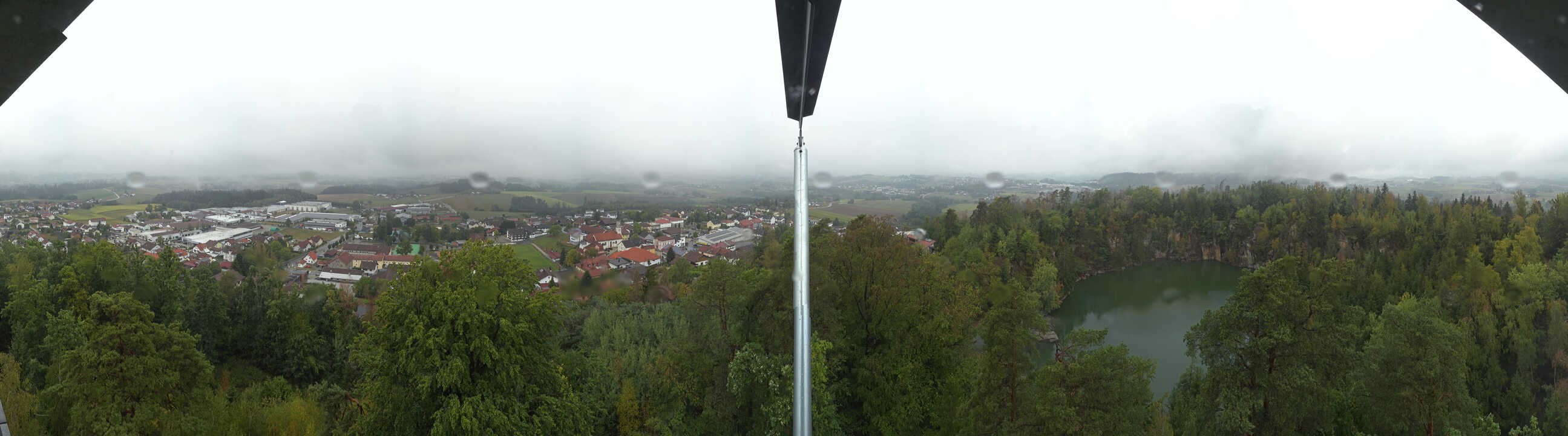 Archiv Foto Webcam Aussichtsturm am Steinbruch Büchlberg