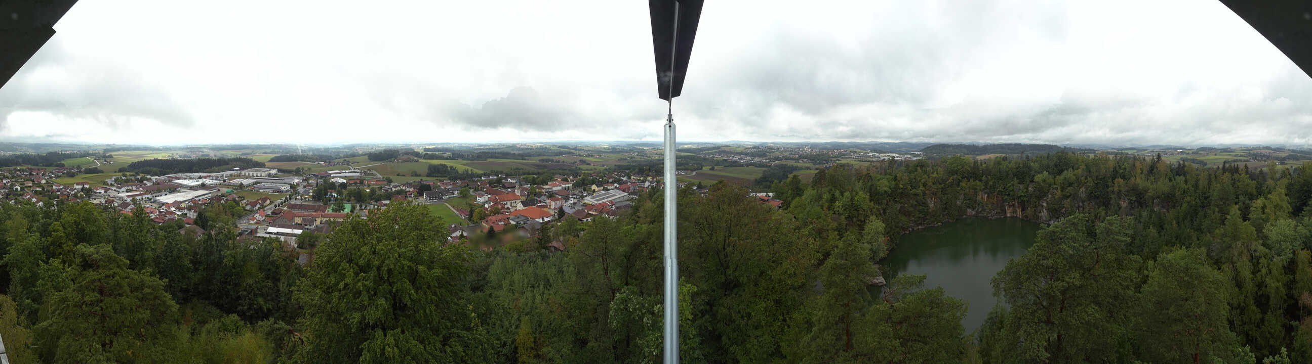 Archived image Webcam Büchlberg - Lookout tower