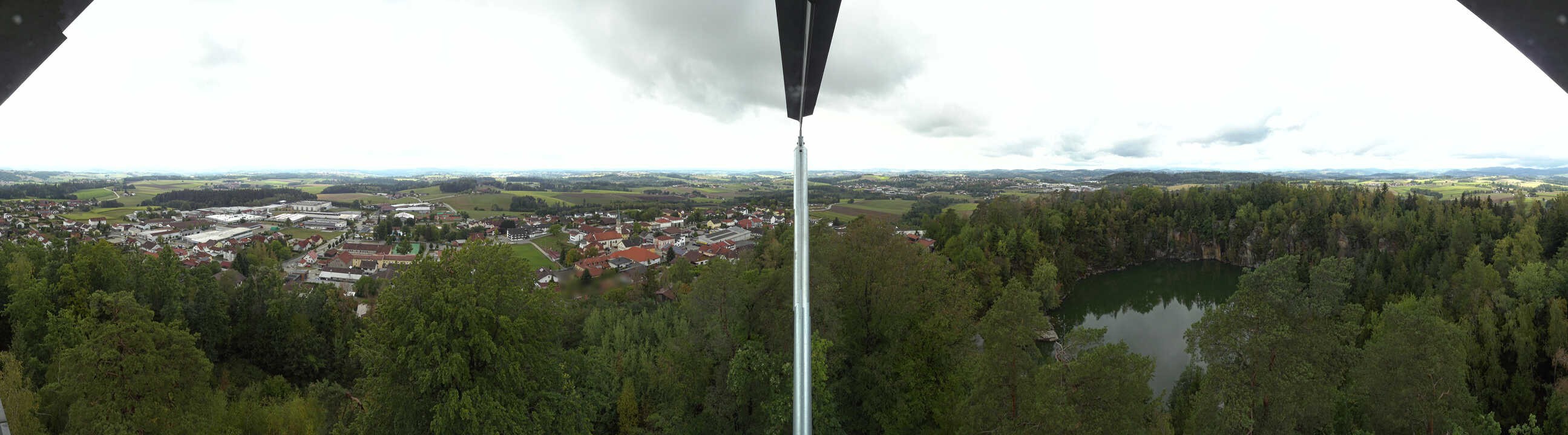 Archived image Webcam Büchlberg - Lookout tower