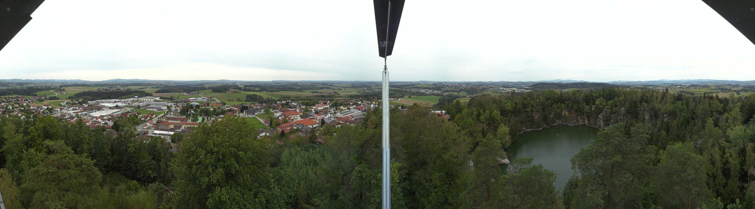 Archiv Foto Webcam Aussichtsturm am Steinbruch Büchlberg
