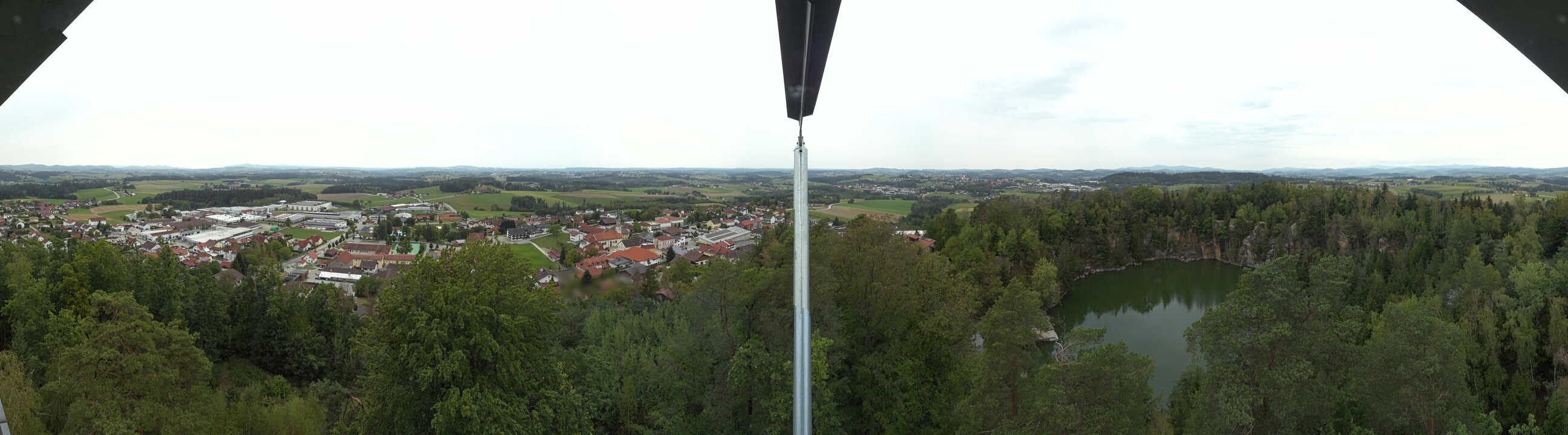 Archiv Foto Webcam Aussichtsturm am Steinbruch Büchlberg