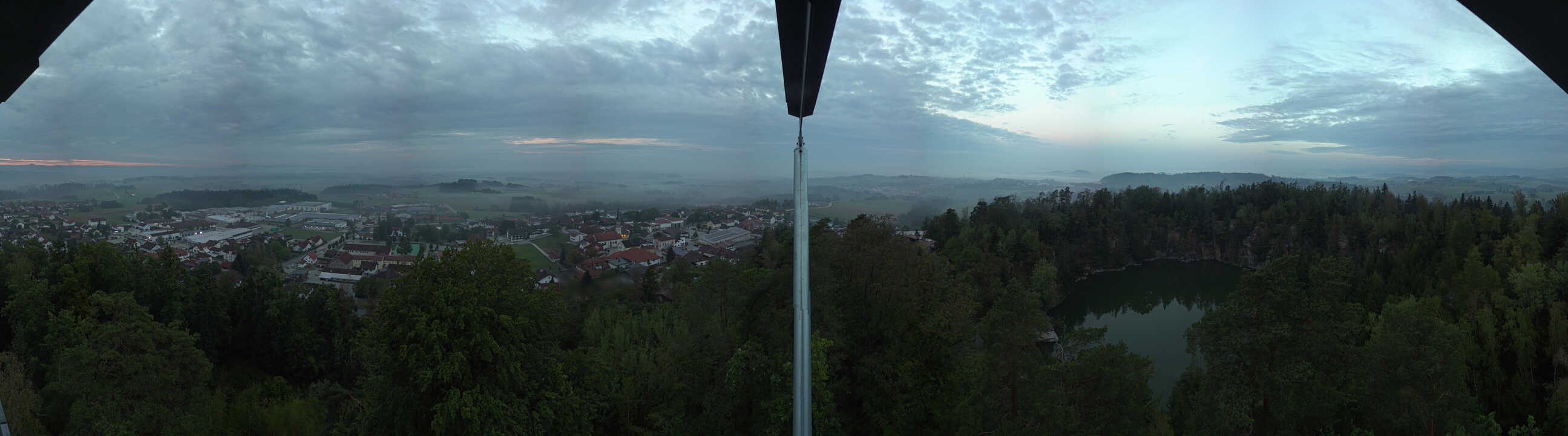 Archiv Foto Webcam Aussichtsturm am Steinbruch Büchlberg