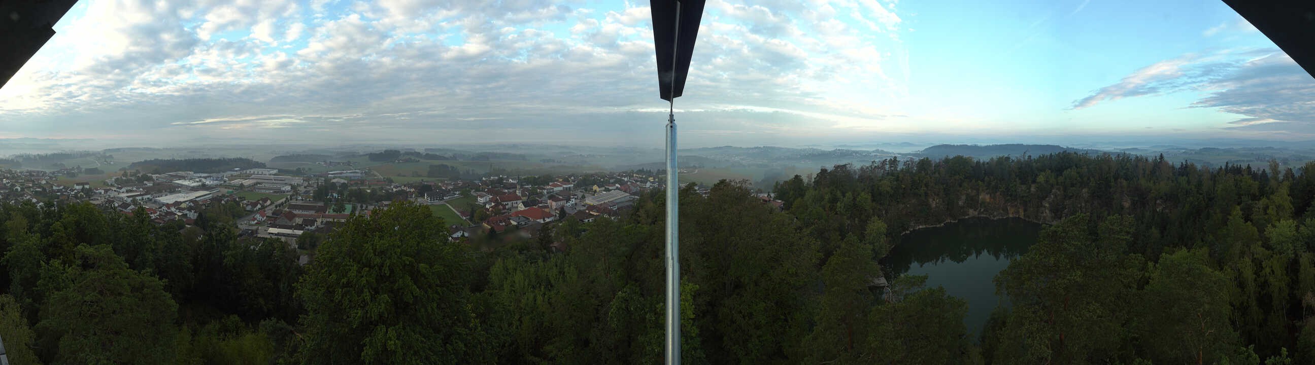 Archiv Foto Webcam Aussichtsturm am Steinbruch Büchlberg