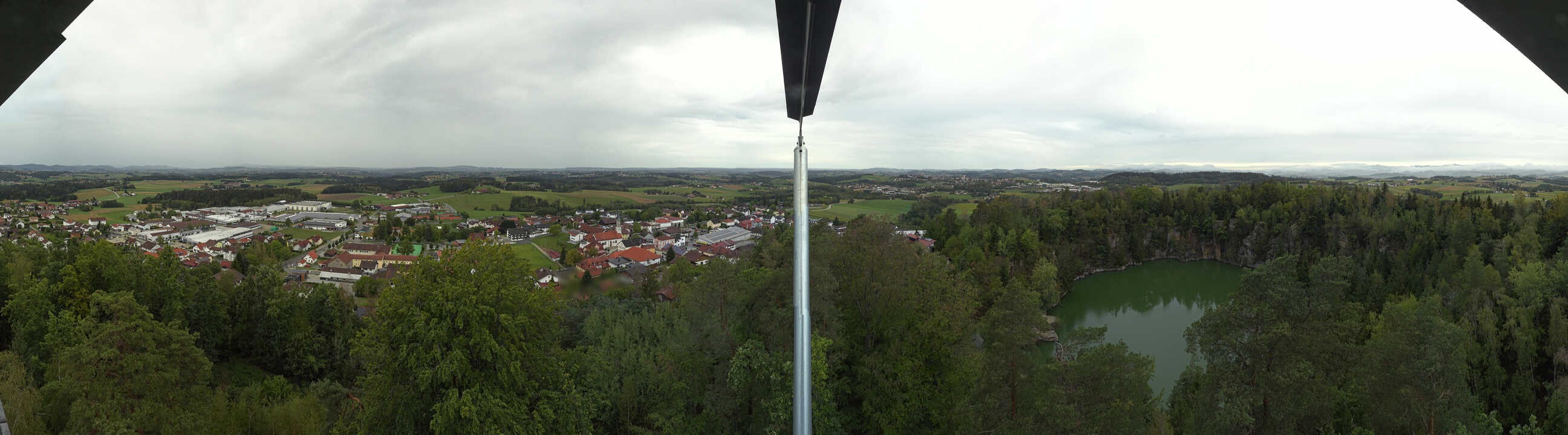 Archiv Foto Webcam Aussichtsturm am Steinbruch Büchlberg