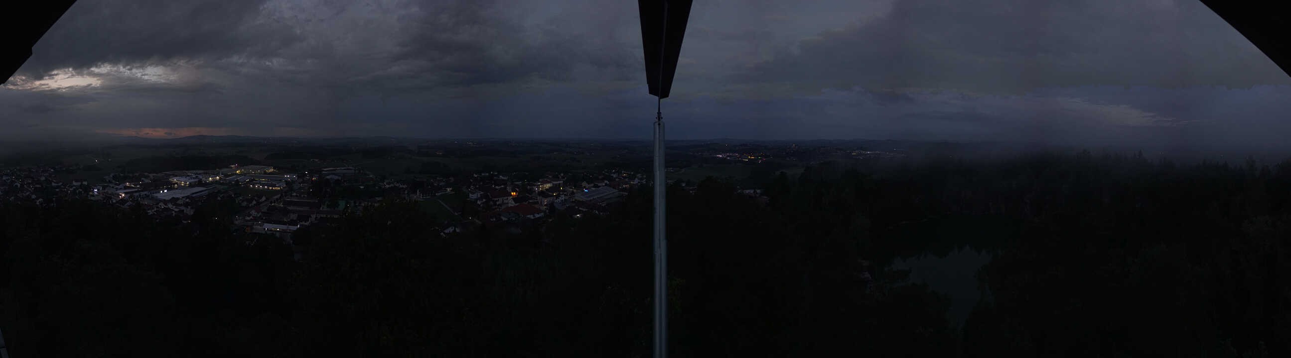 Archived image Webcam Büchlberg - Lookout tower