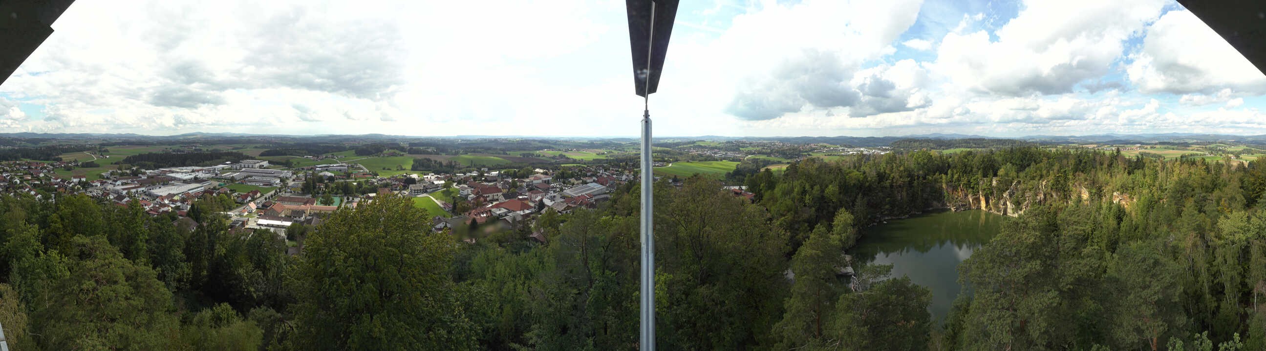 Archived image Webcam Büchlberg - Lookout tower