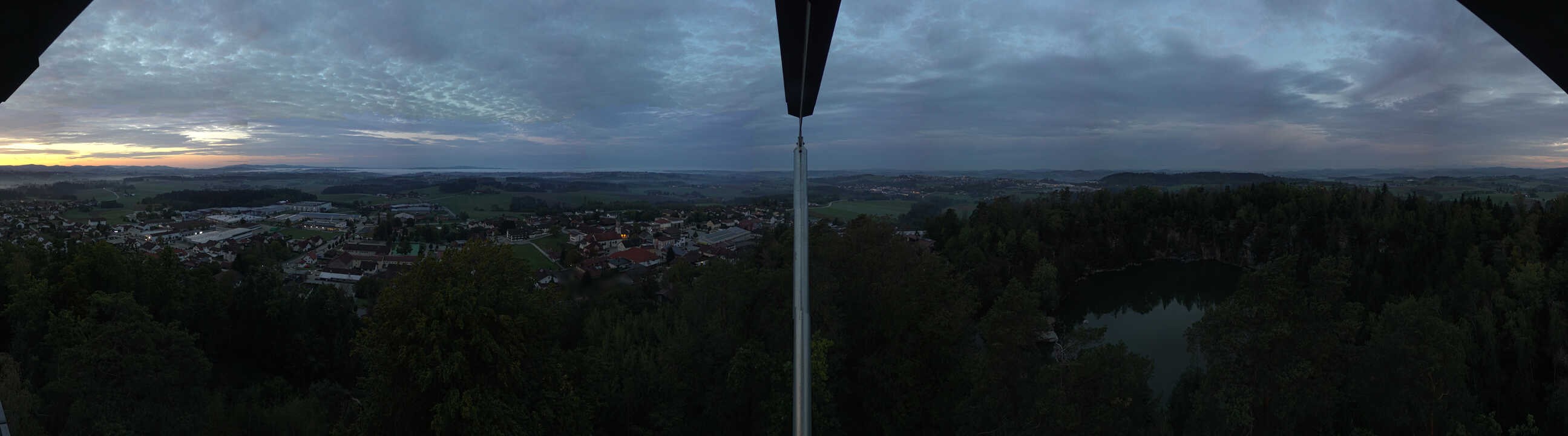 Archiv Foto Webcam Aussichtsturm am Steinbruch Büchlberg