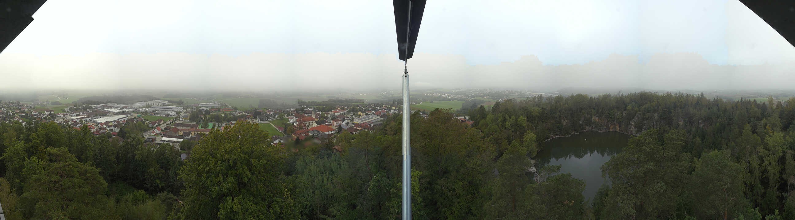 Archived image Webcam Büchlberg - Lookout tower
