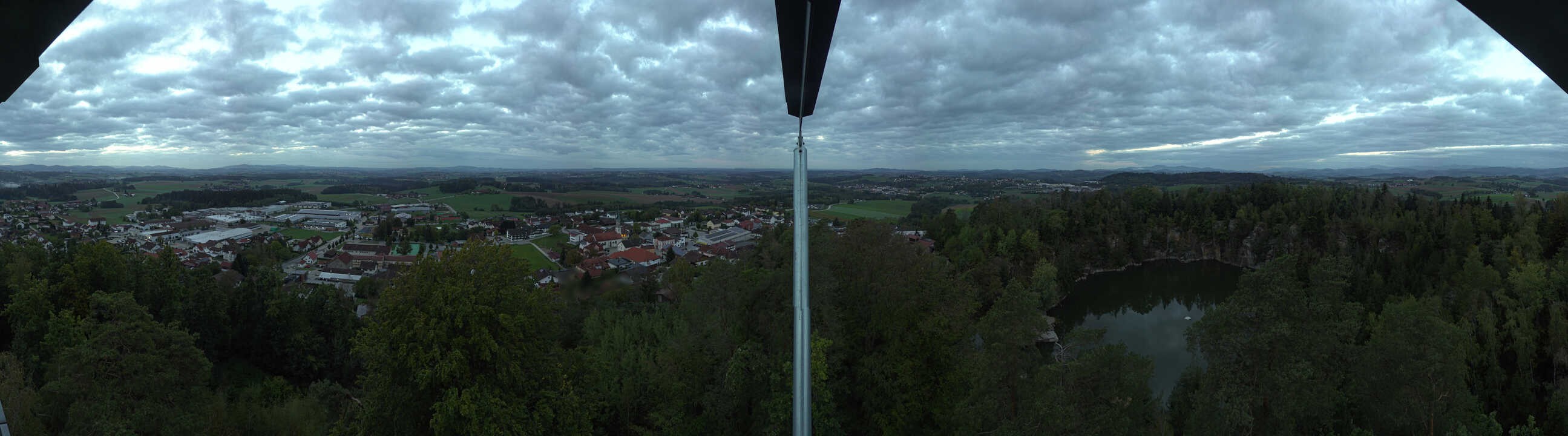Archiv Foto Webcam Aussichtsturm am Steinbruch Büchlberg