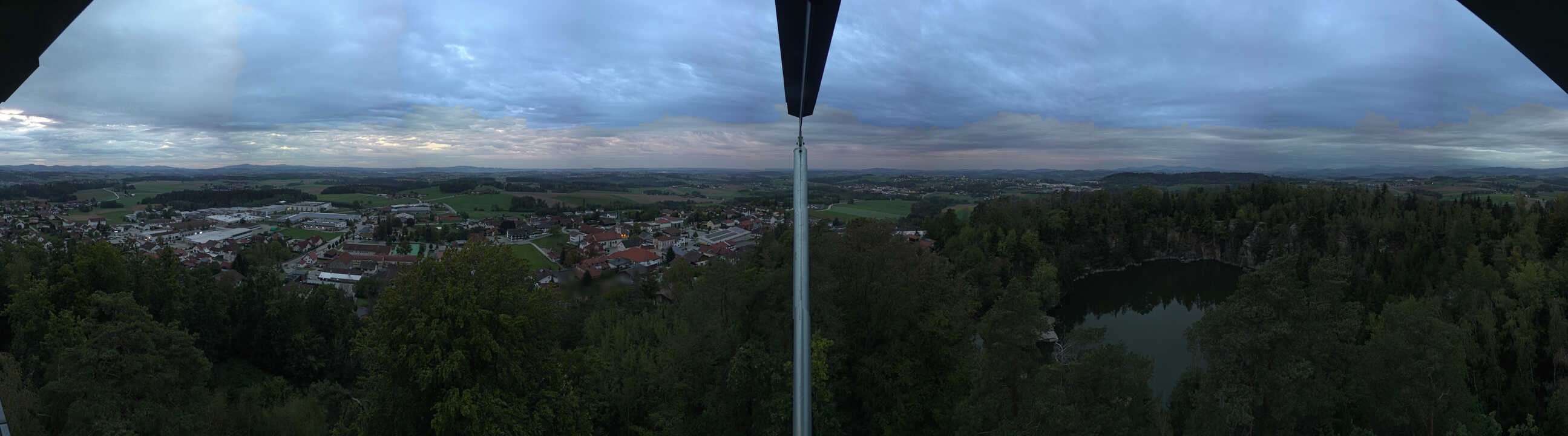 Archived image Webcam Büchlberg - Lookout tower