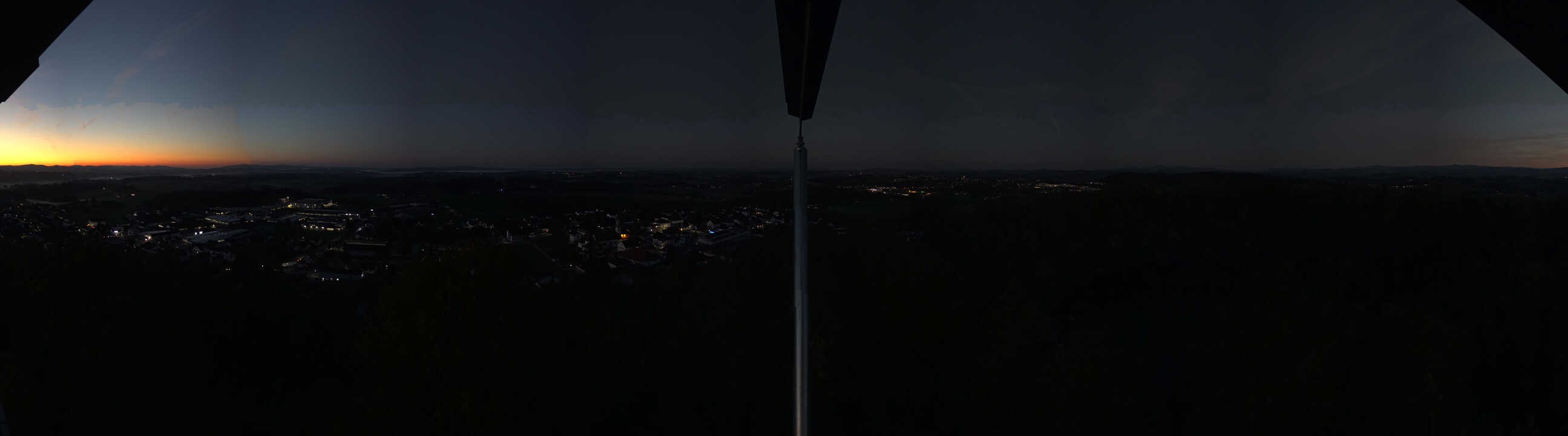 Archived image Webcam Büchlberg - Lookout tower
