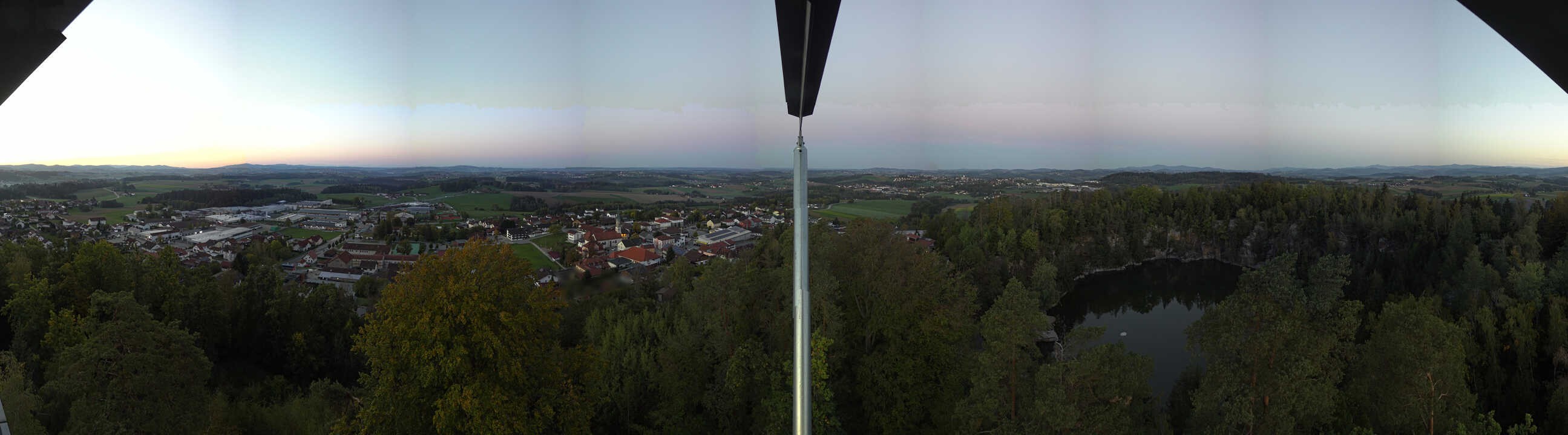 Archiv Foto Webcam Aussichtsturm am Steinbruch Büchlberg