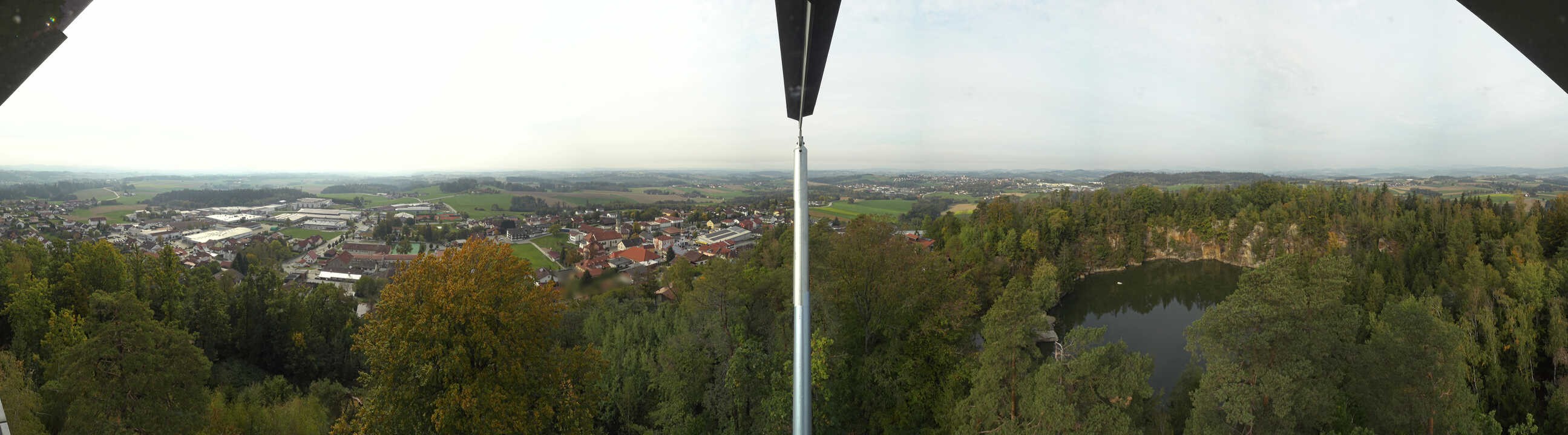 Archived image Webcam Büchlberg - Lookout tower
