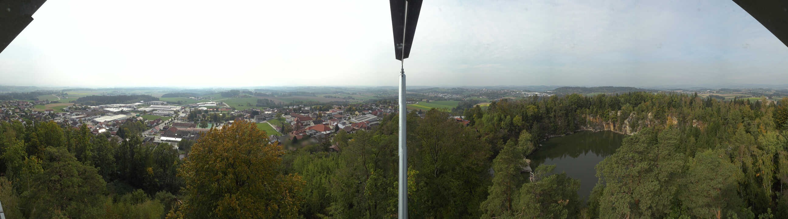 Archived image Webcam Büchlberg - Lookout tower
