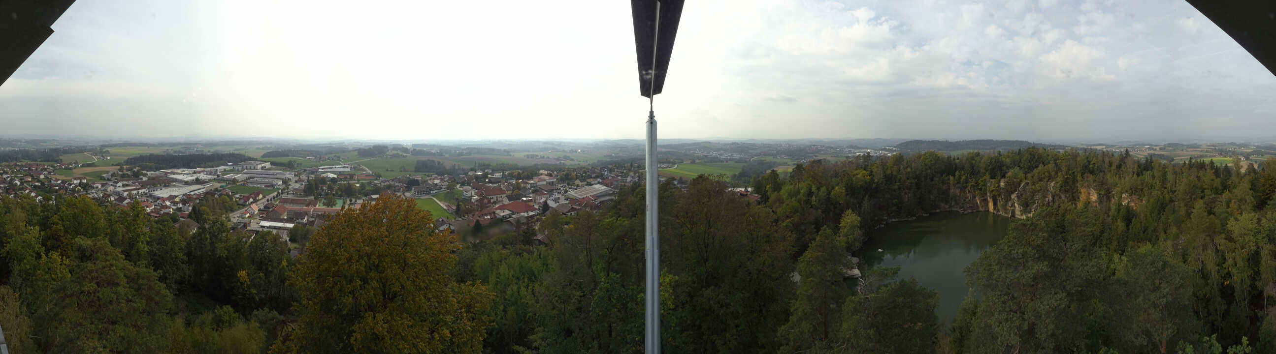 Archived image Webcam Büchlberg - Lookout tower