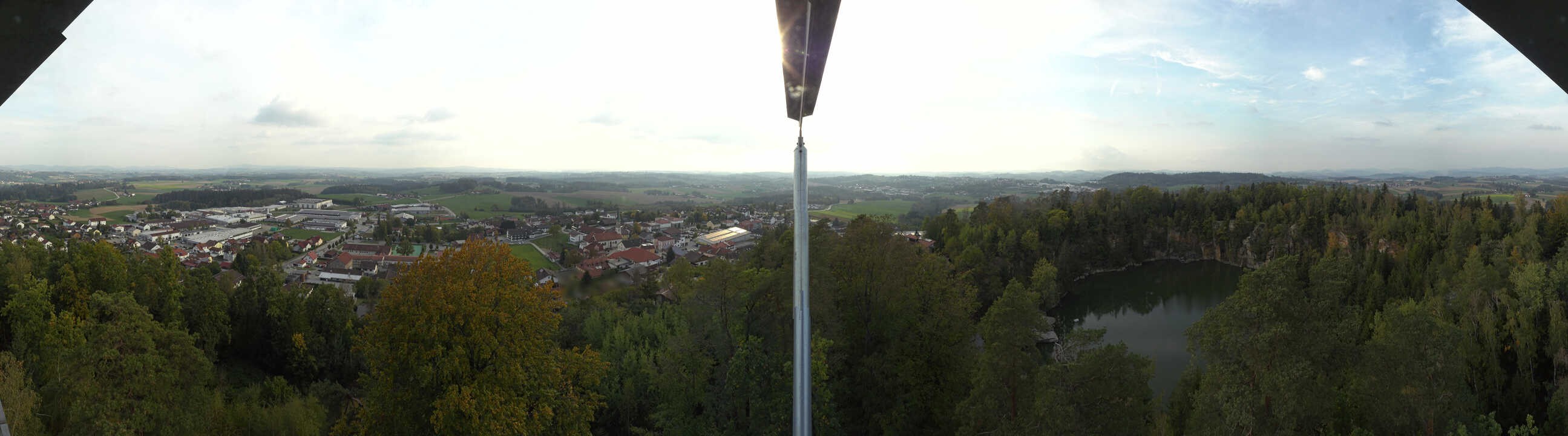 Archived image Webcam Büchlberg - Lookout tower