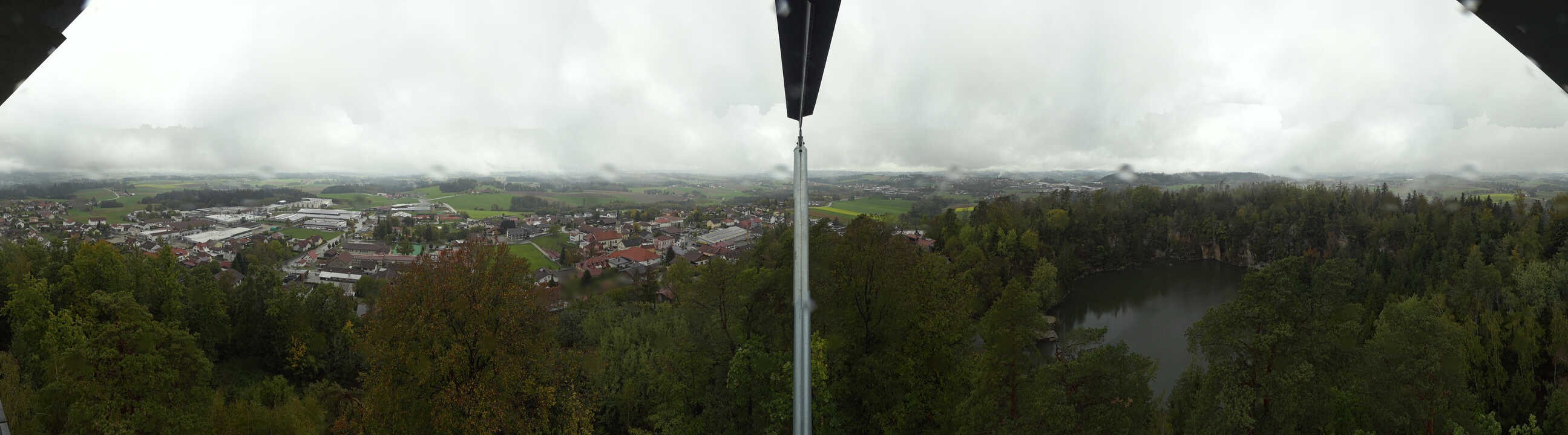Archived image Webcam Büchlberg - Lookout tower