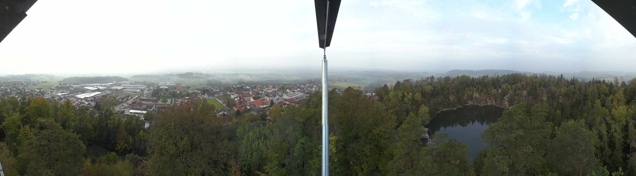 Archived image Webcam Büchlberg - Lookout tower
