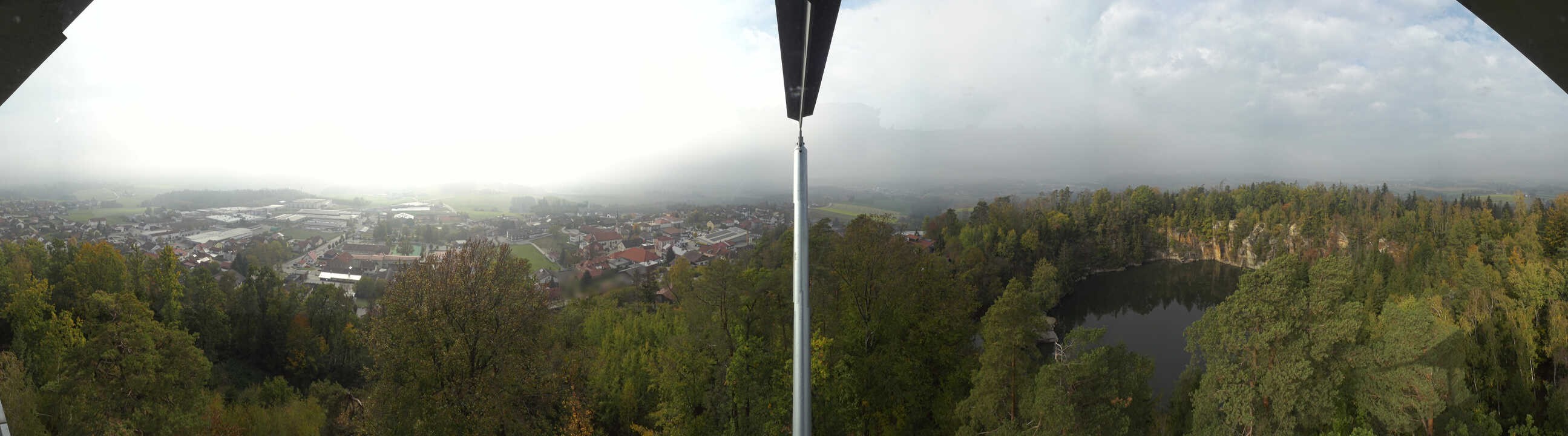 Archived image Webcam Büchlberg - Lookout tower