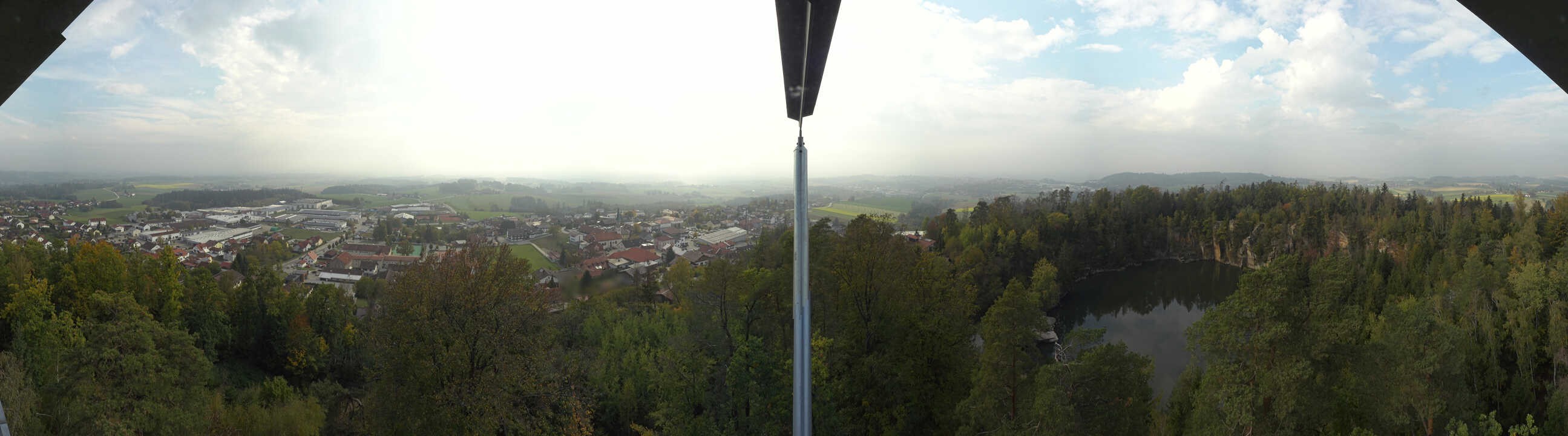 Archived image Webcam Büchlberg - Lookout tower