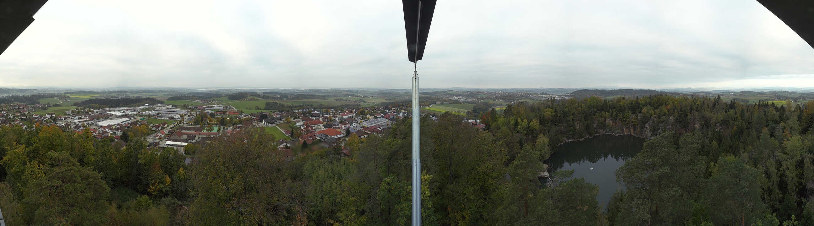 Archiv Foto Webcam Aussichtsturm am Steinbruch Büchlberg