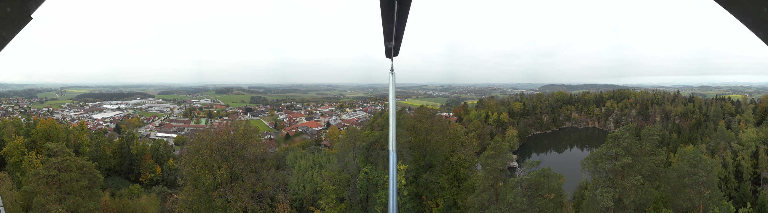 Archiv Foto Webcam Aussichtsturm am Steinbruch Büchlberg
