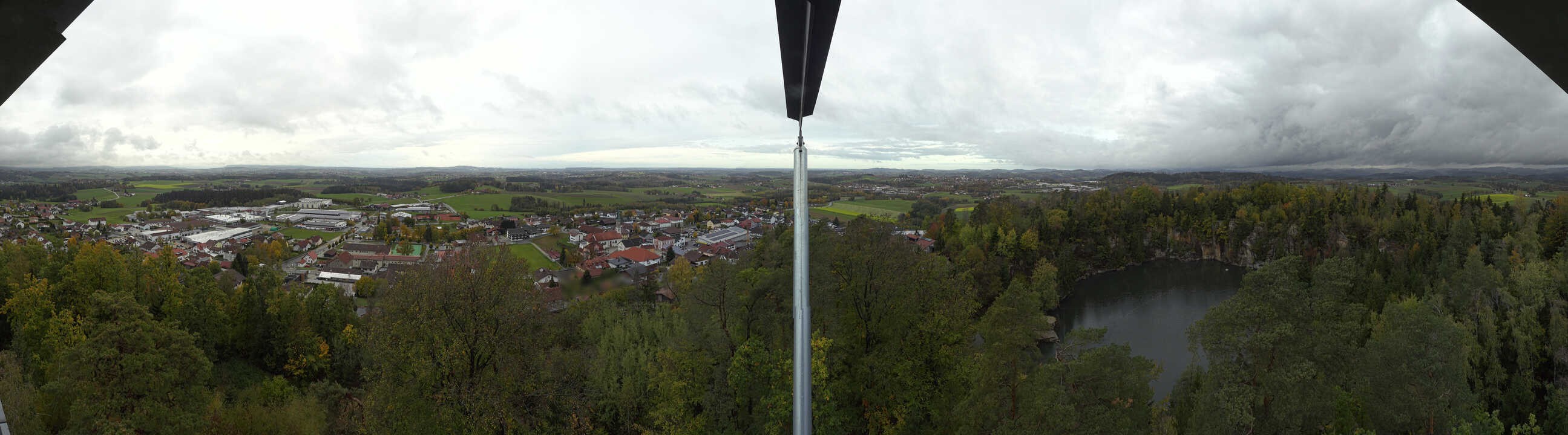 Archiv Foto Webcam Aussichtsturm am Steinbruch Büchlberg