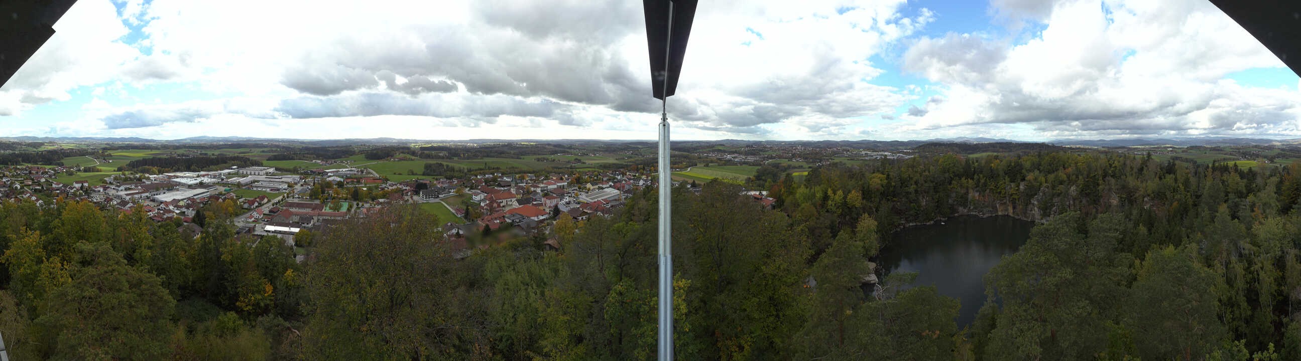 Archiv Foto Webcam Aussichtsturm am Steinbruch Büchlberg