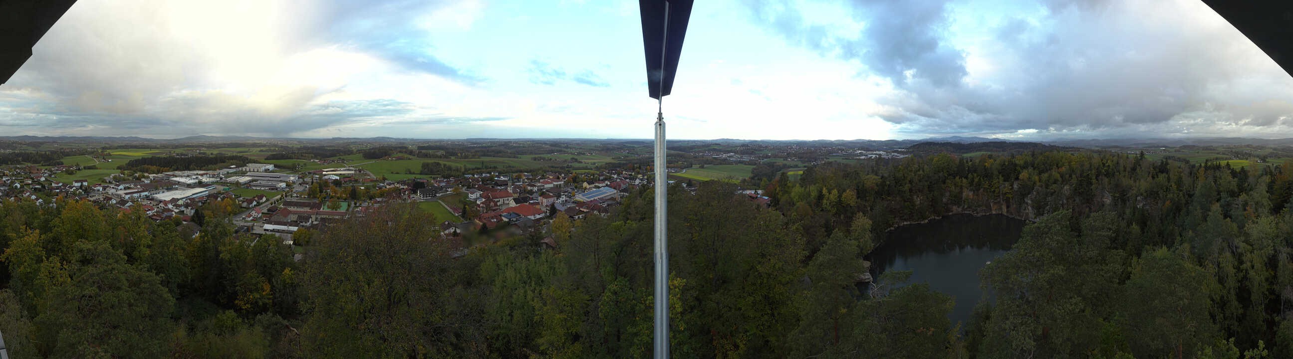 Archiv Foto Webcam Aussichtsturm am Steinbruch Büchlberg