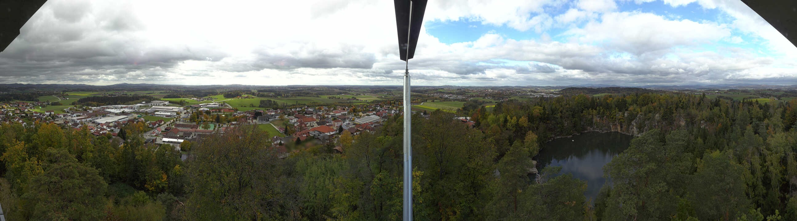 Archiv Foto Webcam Aussichtsturm am Steinbruch Büchlberg