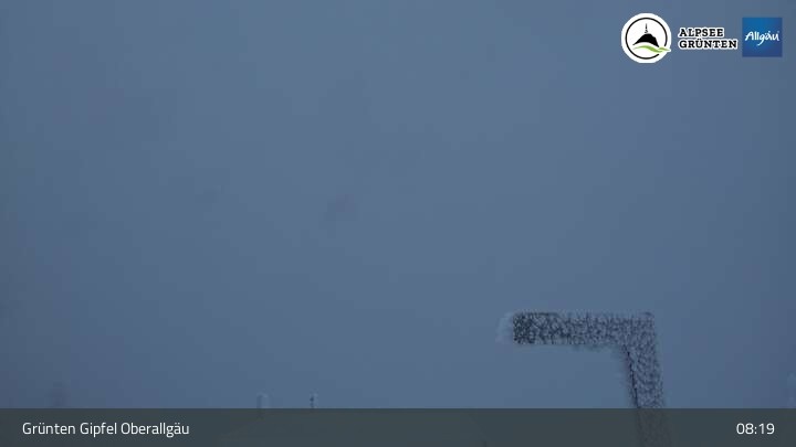 Archiv Foto Webcam Grünten Gipfel - Blick auf Immenstadt