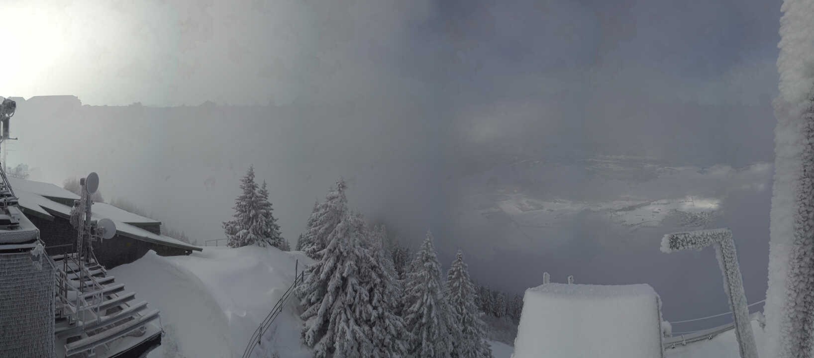 Archiv Foto Webcam Grünten - Ausblick auf Sonthofen und Immenstadt