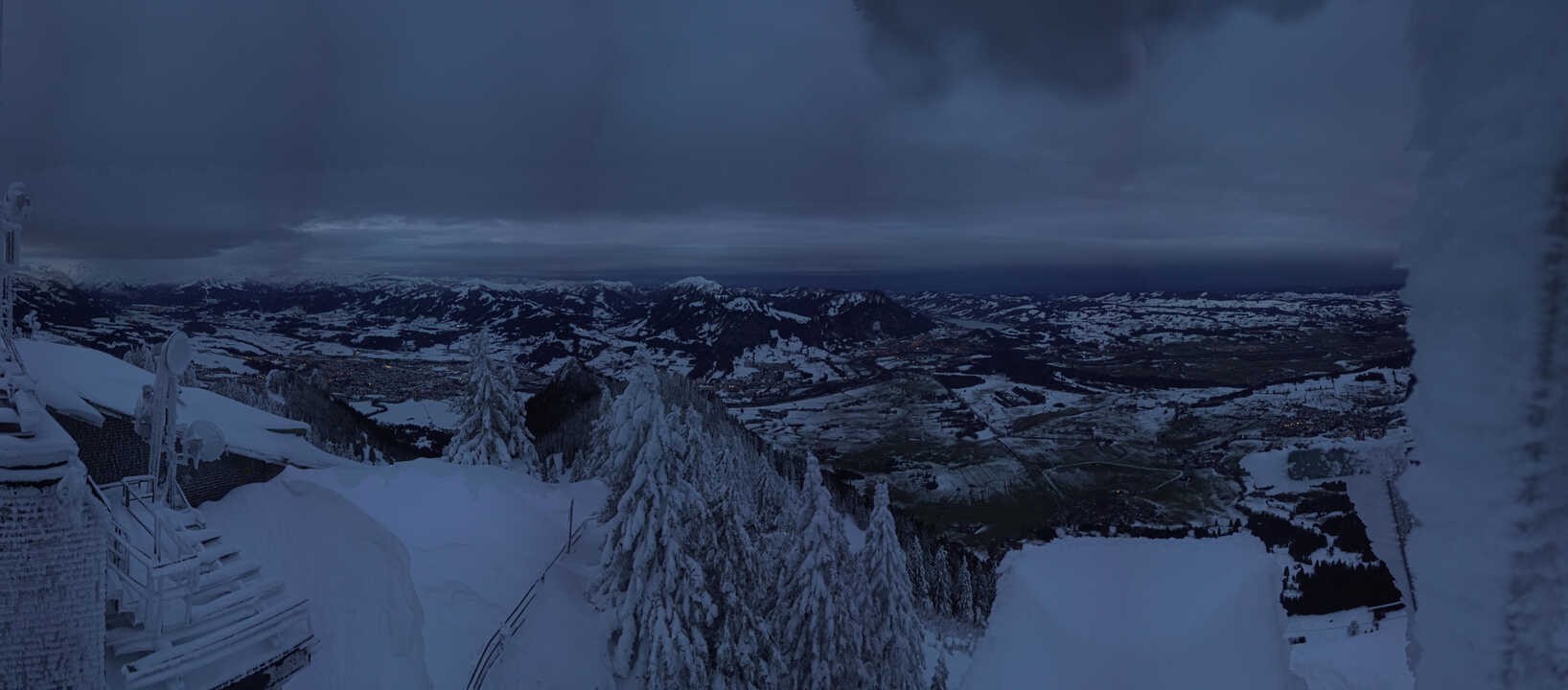 Archiv Foto Webcam Grünten - Ausblick auf Sonthofen und Immenstadt