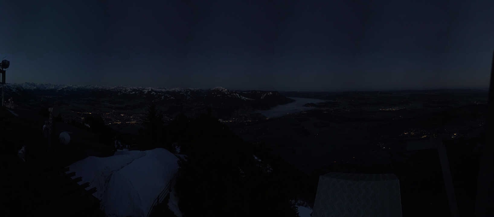 Archiv Foto Webcam Grünten - Ausblick auf Sonthofen und Immenstadt