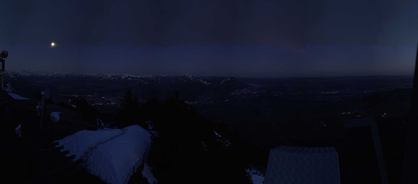 Archiv Foto Webcam Grünten - Ausblick auf Sonthofen und Immenstadt