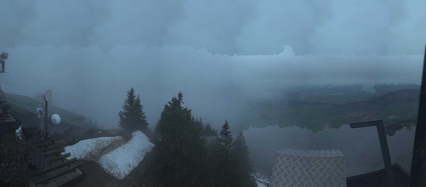 Archiv Foto Webcam Grünten - Ausblick auf Sonthofen und Immenstadt