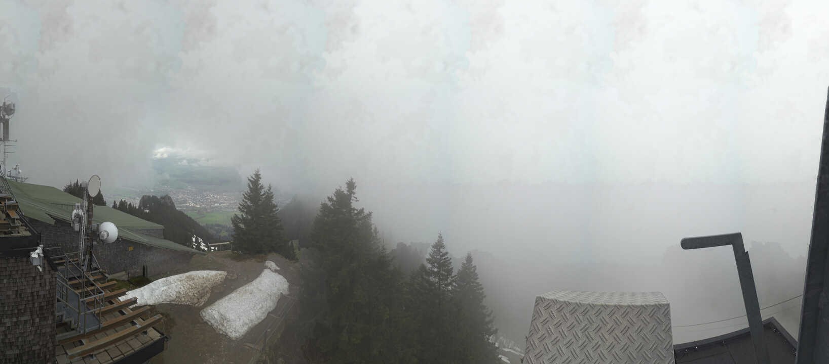 Archiv Foto Webcam Grünten - Ausblick auf Sonthofen und Immenstadt