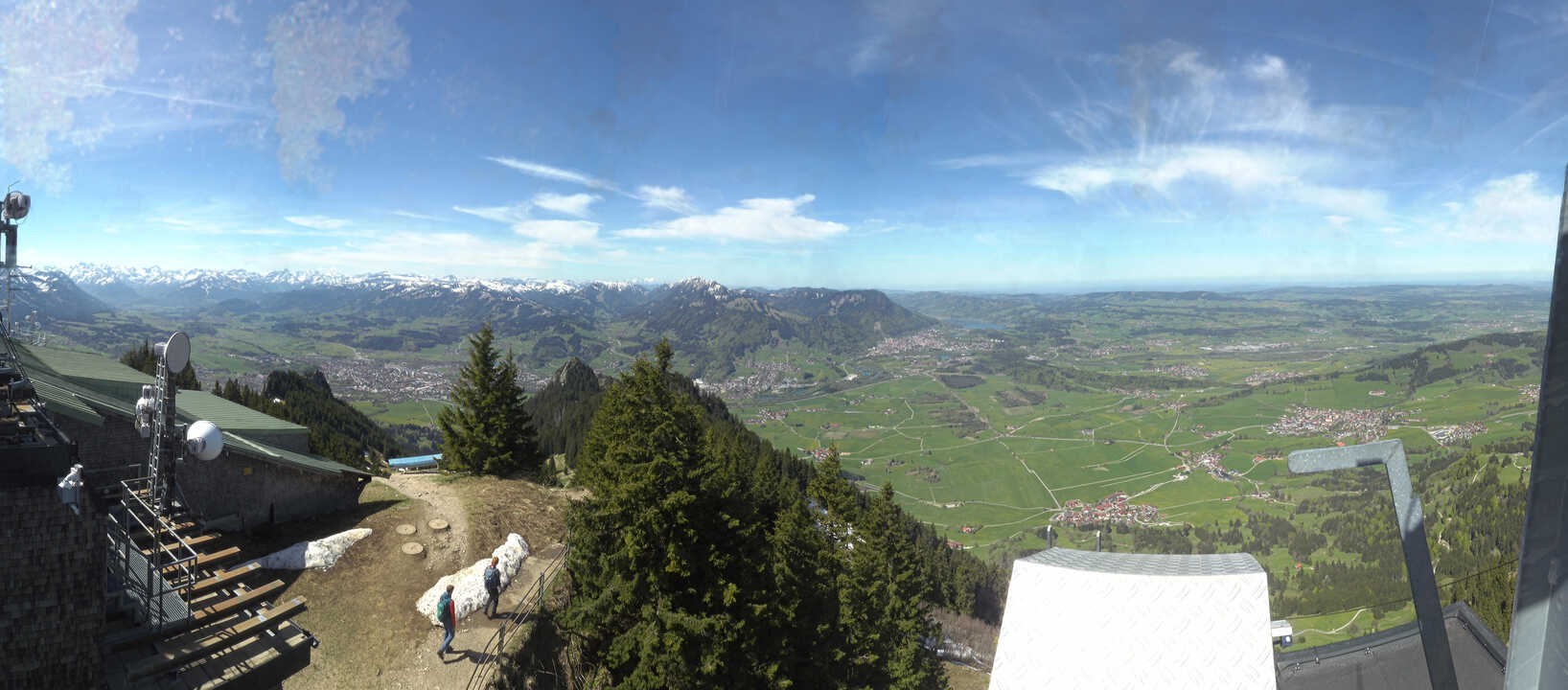 Archiv Foto Webcam Grünten - Ausblick auf Sonthofen und Immenstadt