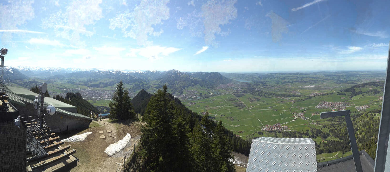 Archiv Foto Webcam Grünten - Ausblick auf Sonthofen und Immenstadt