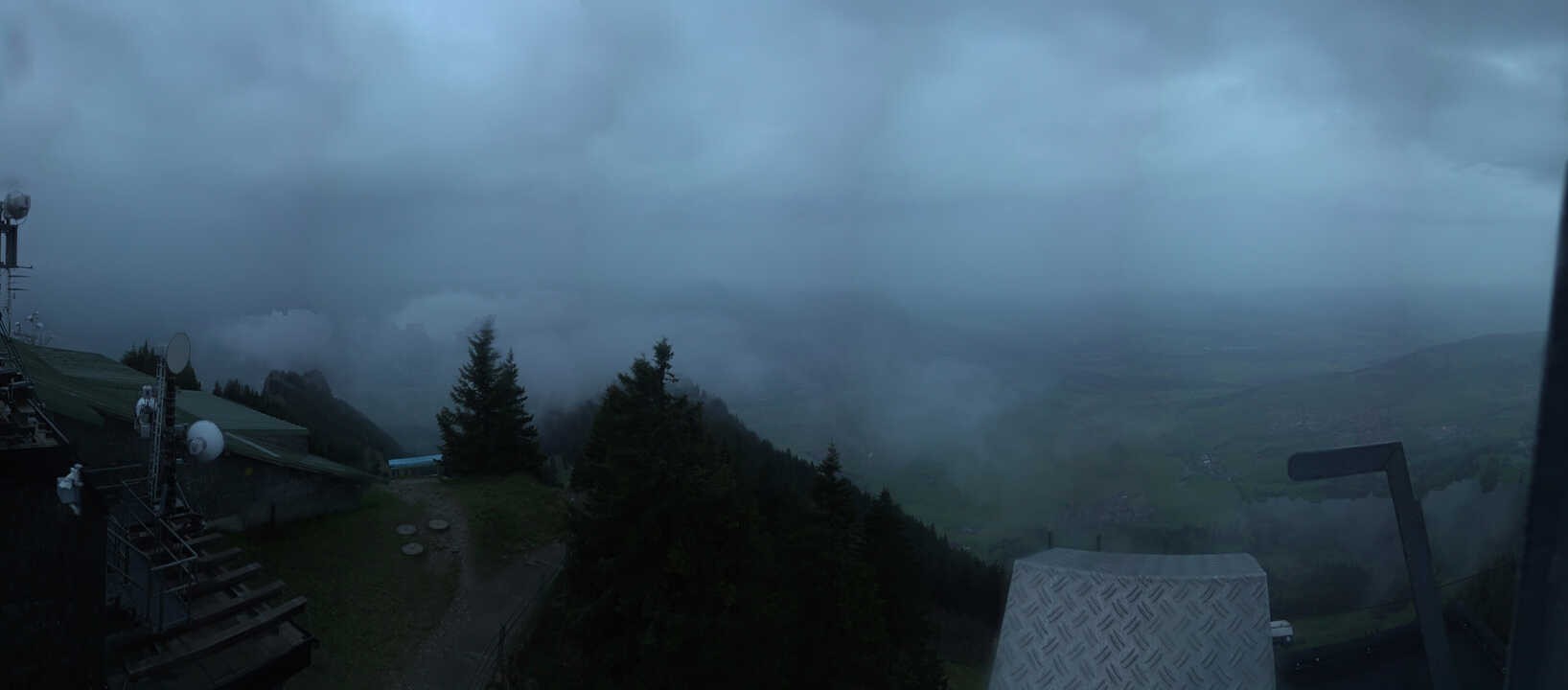 Archiv Foto Webcam Grünten - Ausblick auf Sonthofen und Immenstadt