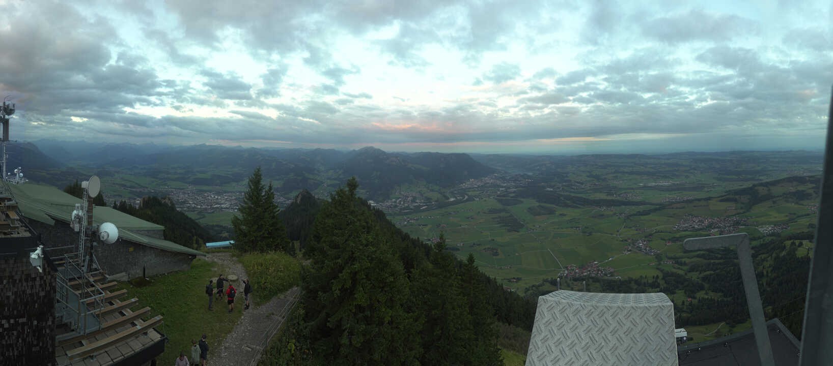 Archiv Foto Webcam Grünten - Ausblick auf Sonthofen und Immenstadt