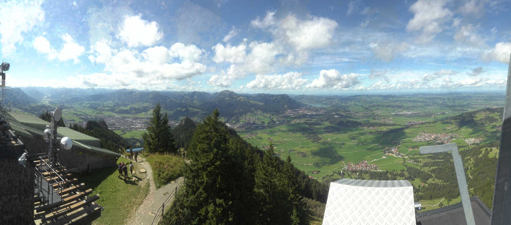 Archiv Foto Webcam Grünten - Ausblick auf Sonthofen und Immenstadt