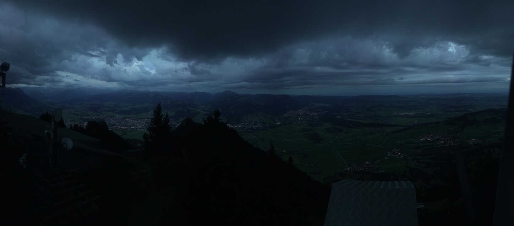 Archiv Foto Webcam Grünten - Ausblick auf Sonthofen und Immenstadt