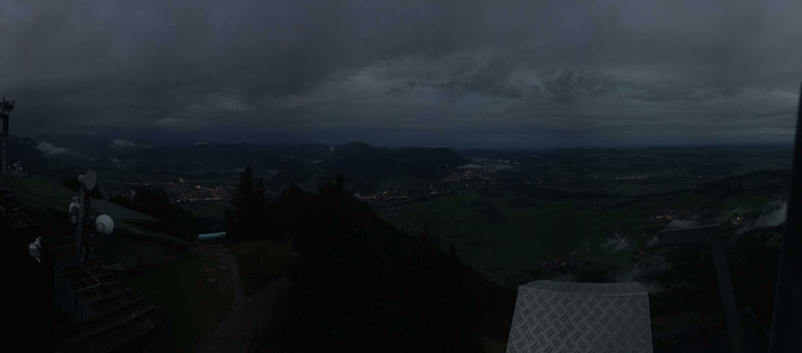Archiv Foto Webcam Grünten - Ausblick auf Sonthofen und Immenstadt