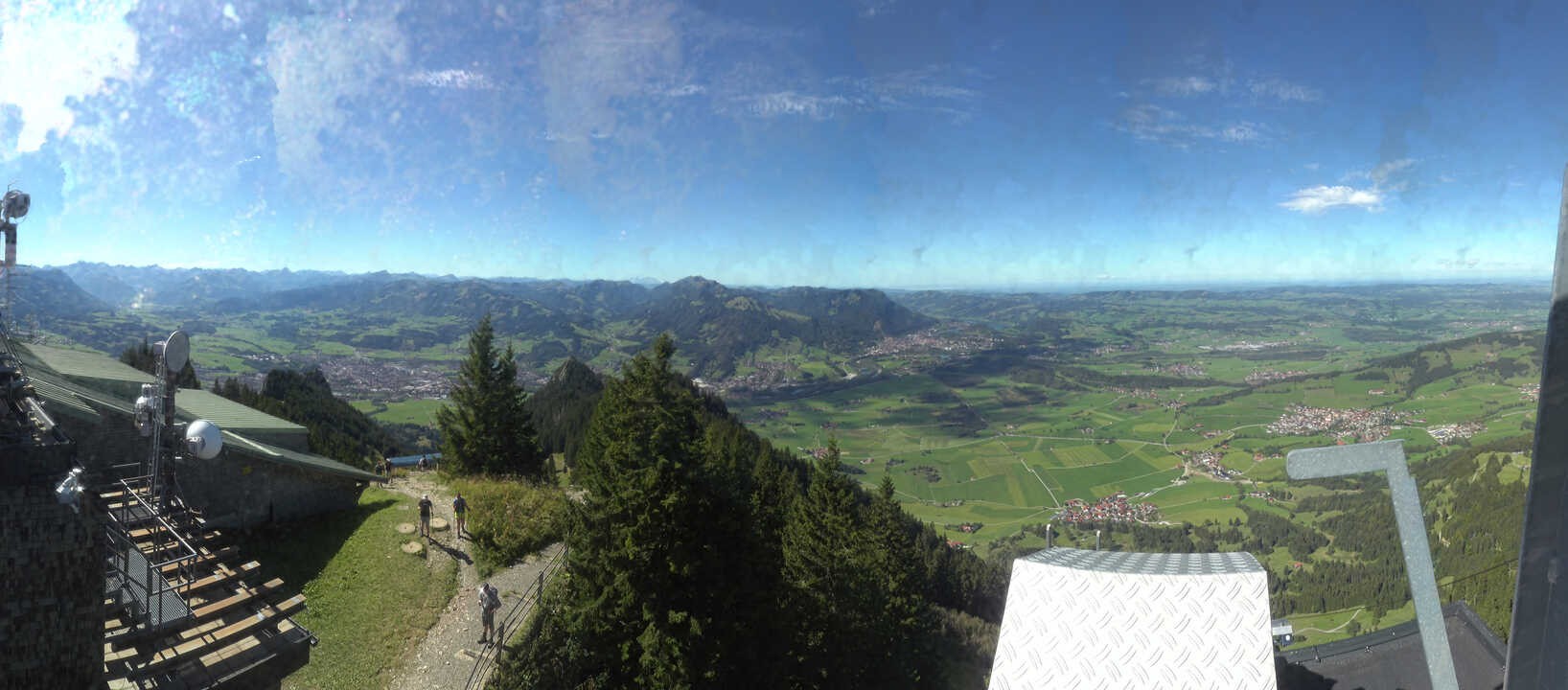 Archiv Foto Webcam Grünten - Ausblick auf Sonthofen und Immenstadt