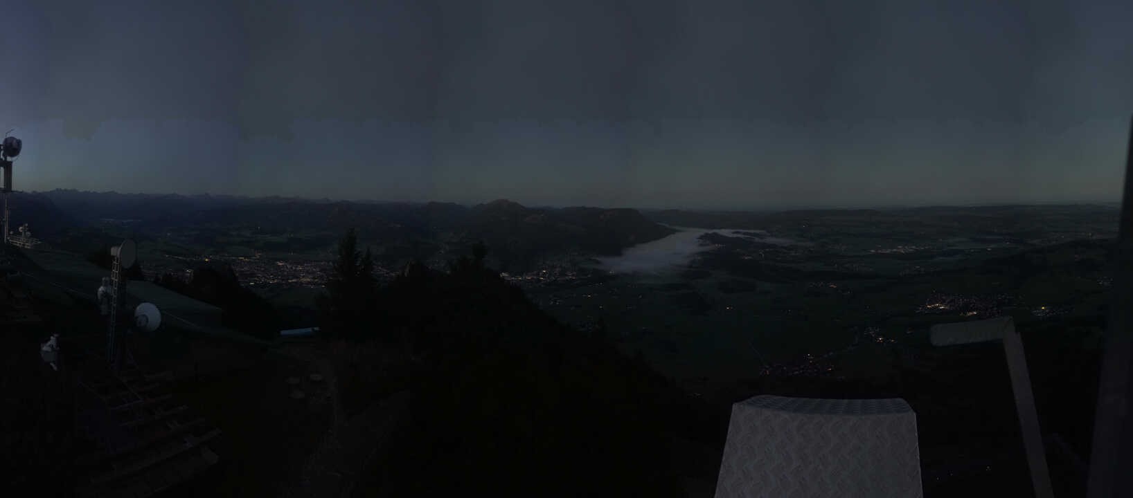 Archiv Foto Webcam Grünten - Ausblick auf Sonthofen und Immenstadt